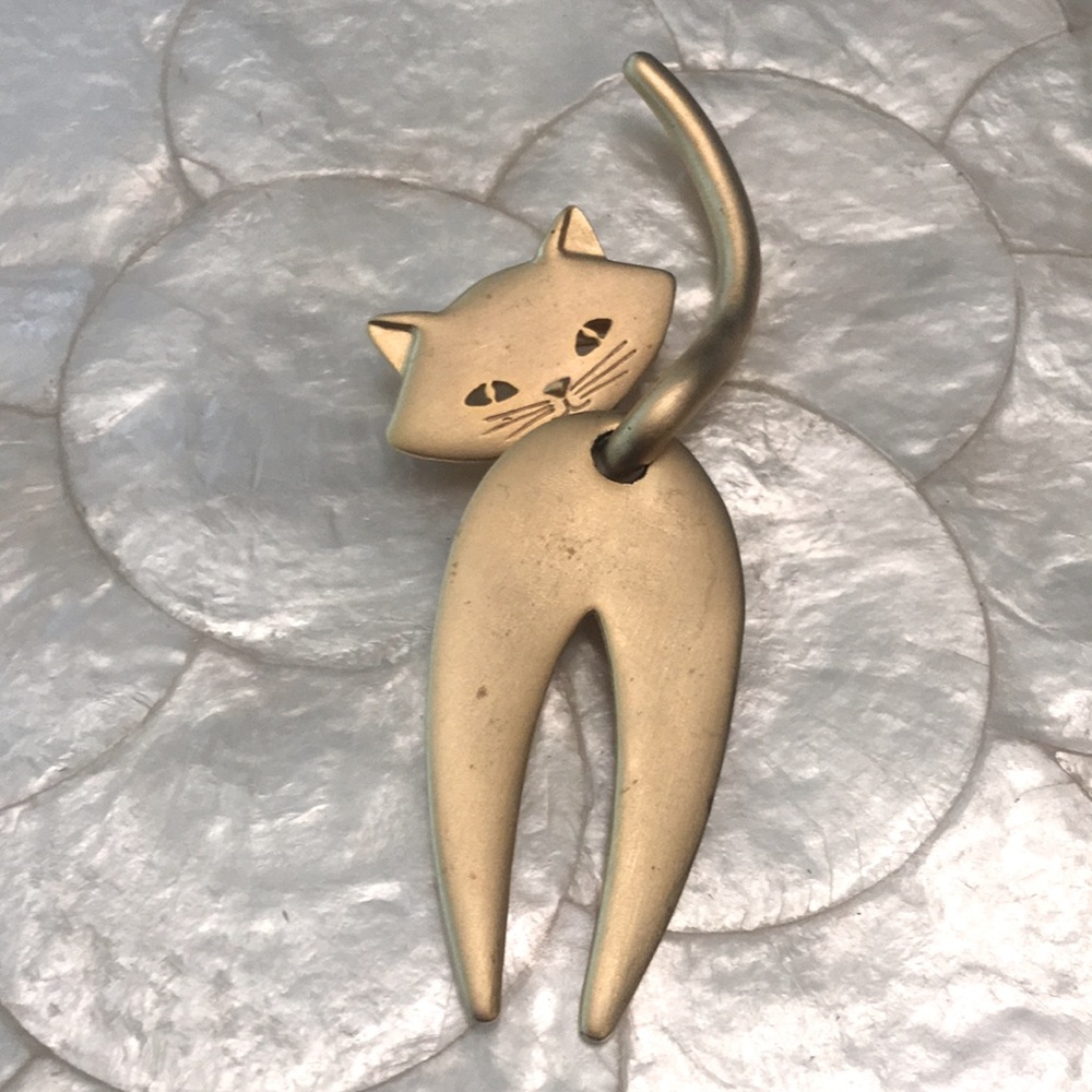 VTG 2 PIECE KITTY PIN - Picture 9 of 11